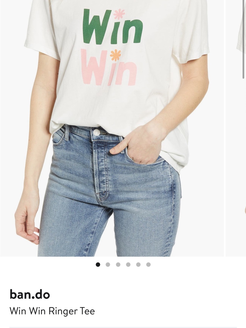 Women band o tee 100% cotton
